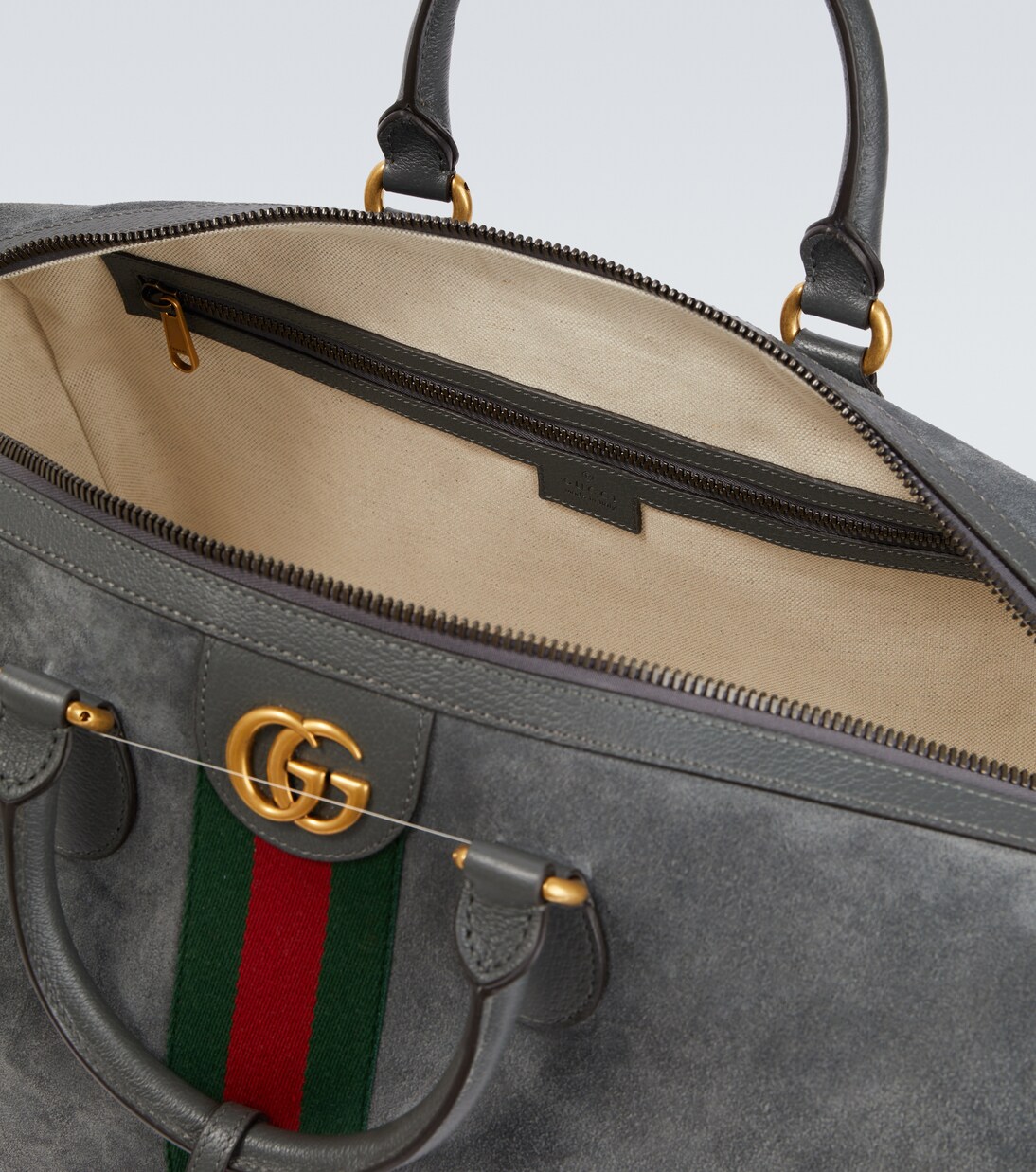 Sac de voyage Savoy Medium en daim  | Gucci