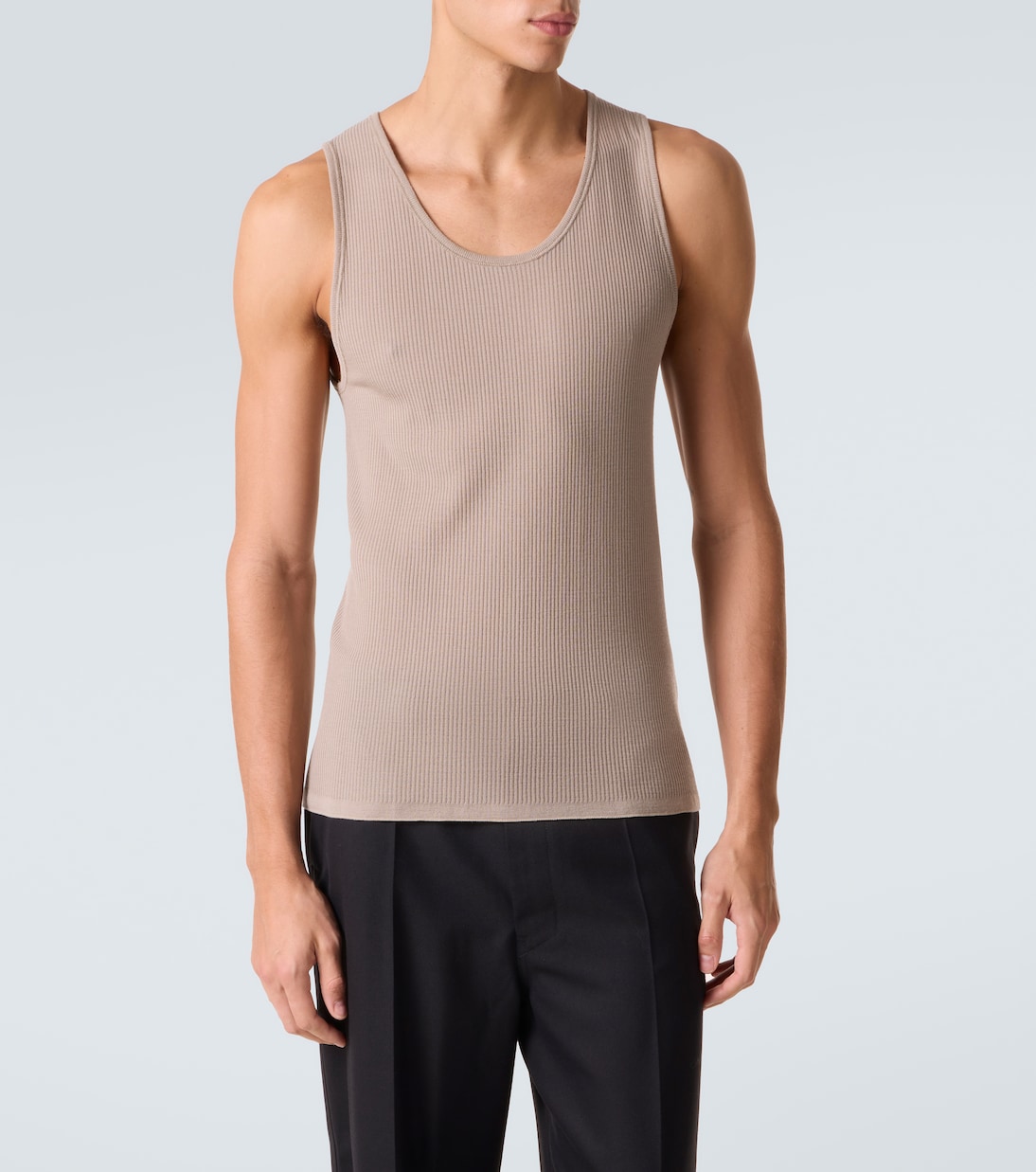 Top aus Rippstrick | Lemaire