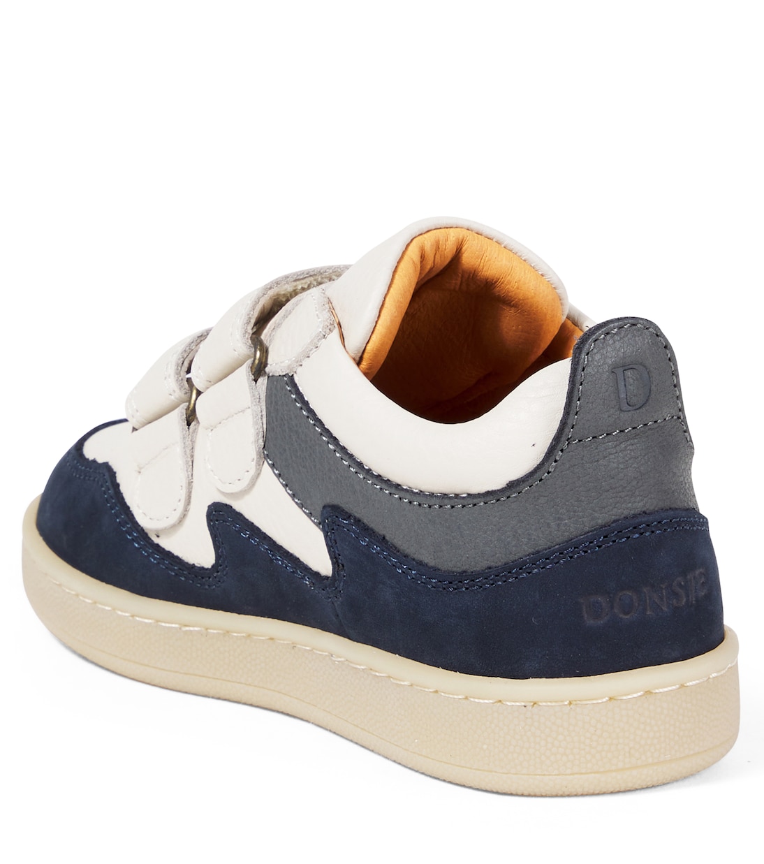 Kesio suede-trimmed leather sneakers | Donsje