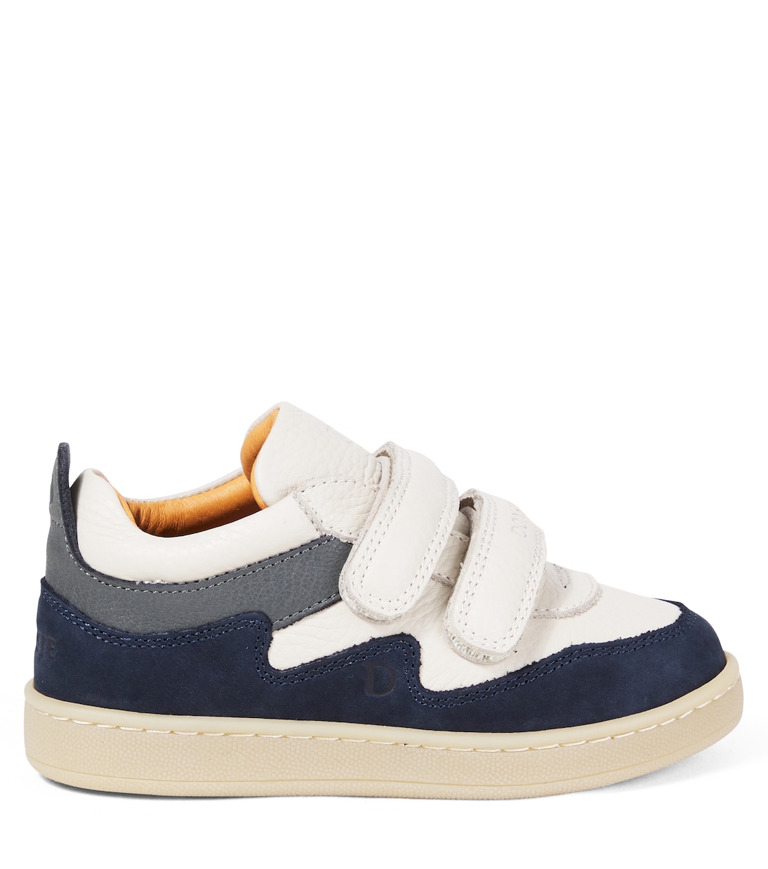 Kesio suede-trimmed leather sneakers | Donsje