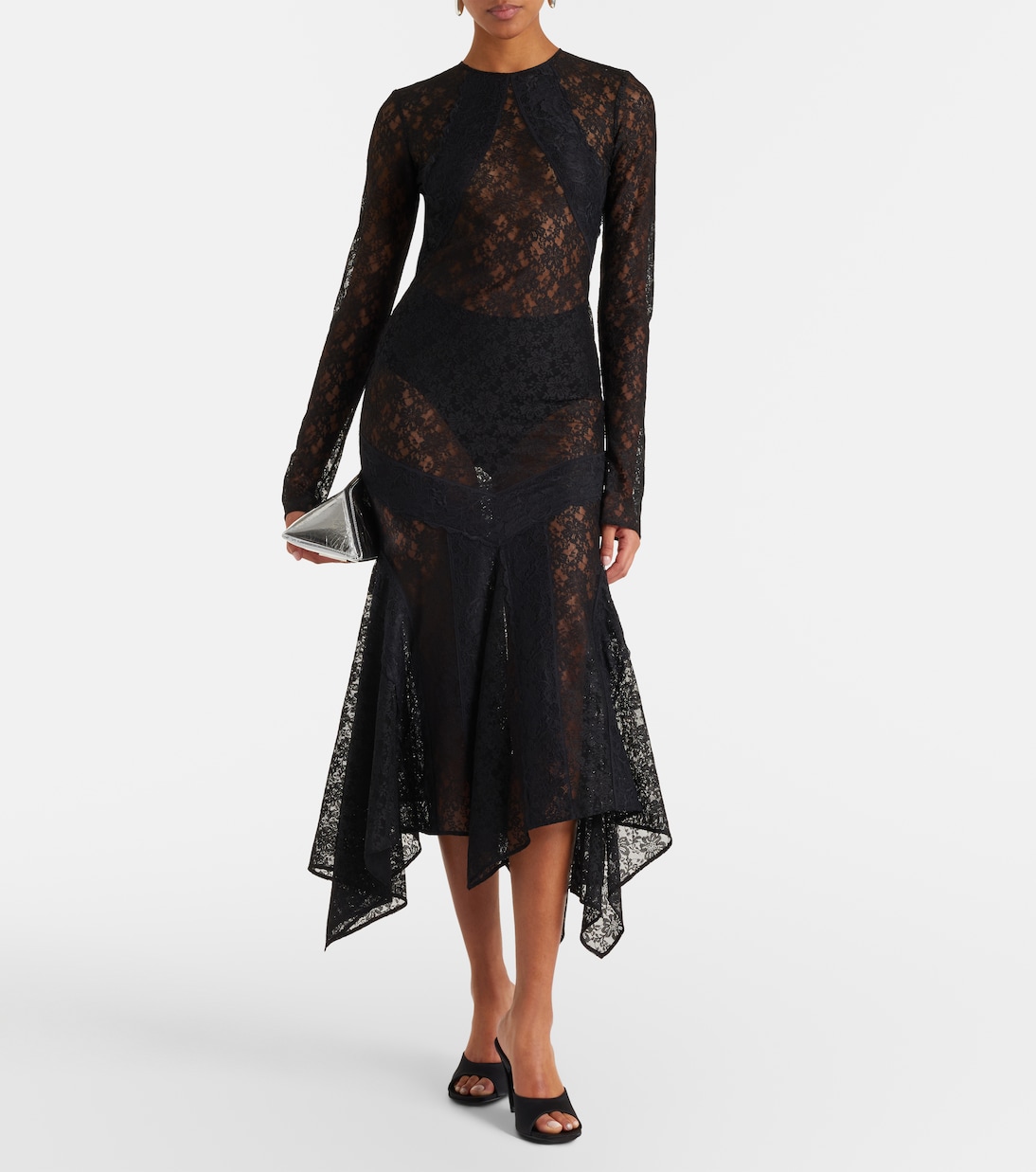 Floral lace cocktail dress | The Attico
