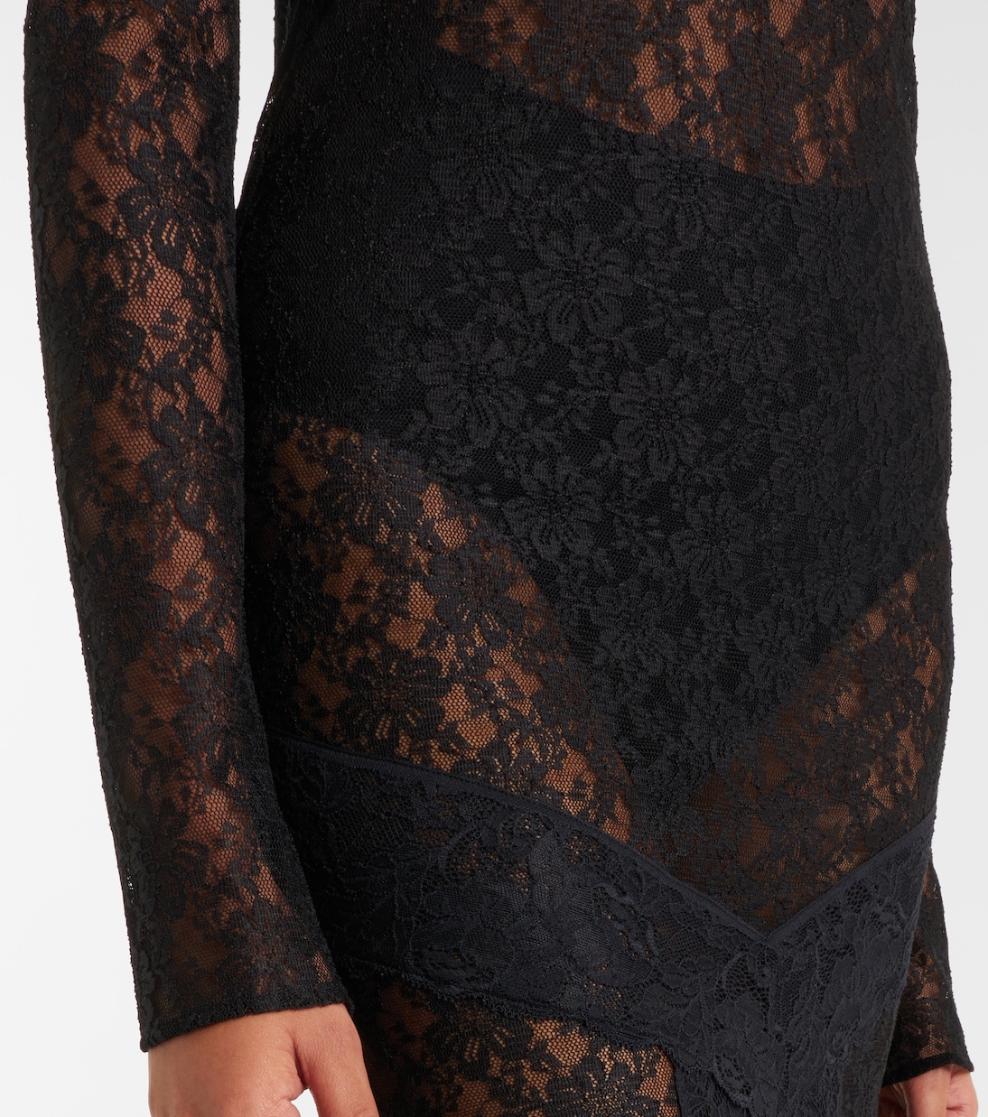 Floral lace cocktail dress | The Attico