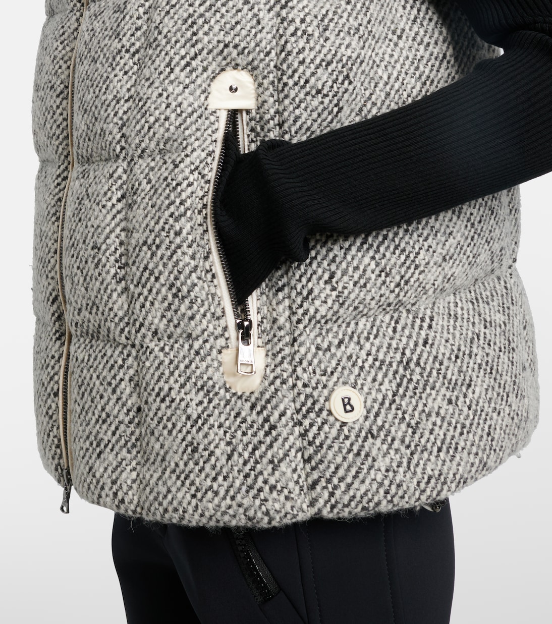 Falka tweed down vest | Bogner
