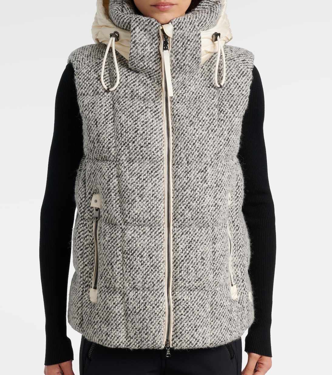 Falka tweed down vest | Bogner