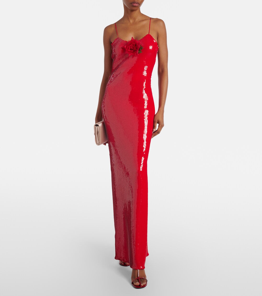 Robe mit Pailletten | Rodarte