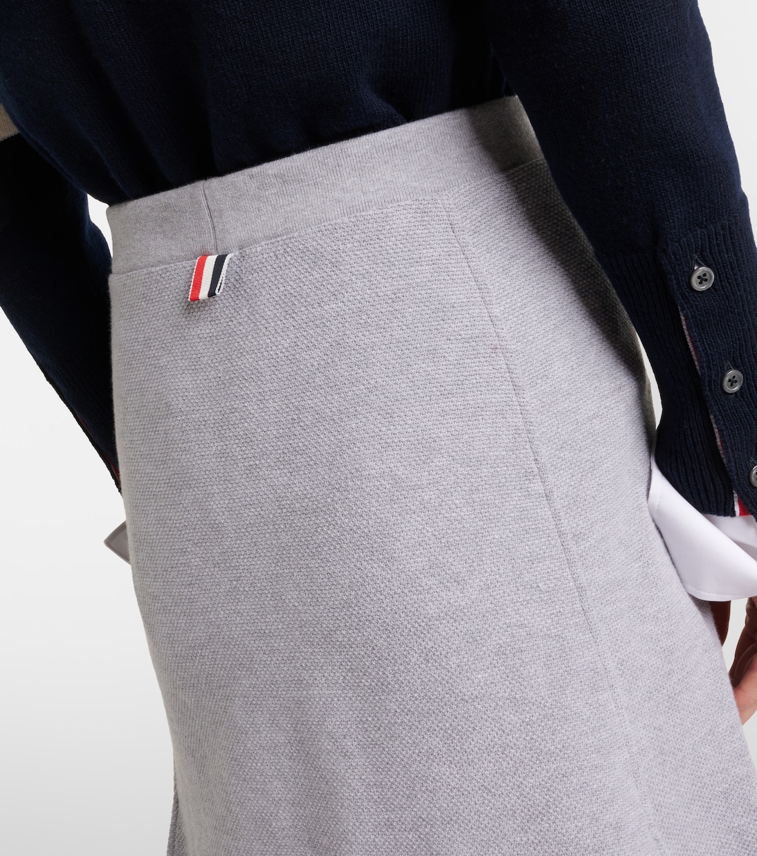 4-Bar cotton miniskirt | Thom Browne