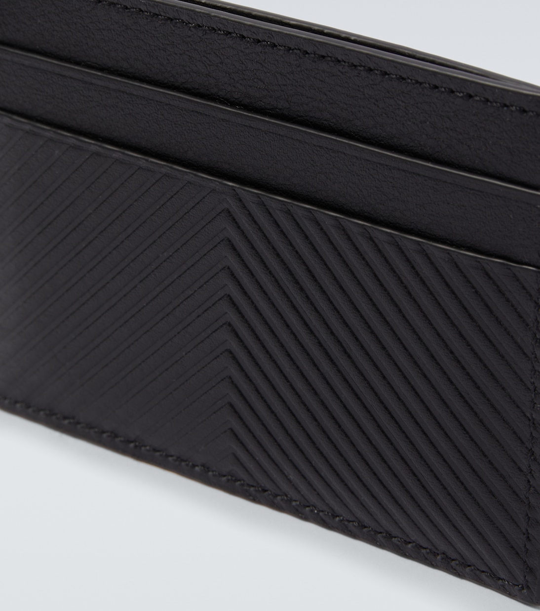 Logo leather card holder | Loewe
