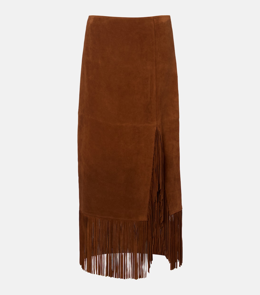 Midirock aus Veloursleder | Polo Ralph Lauren