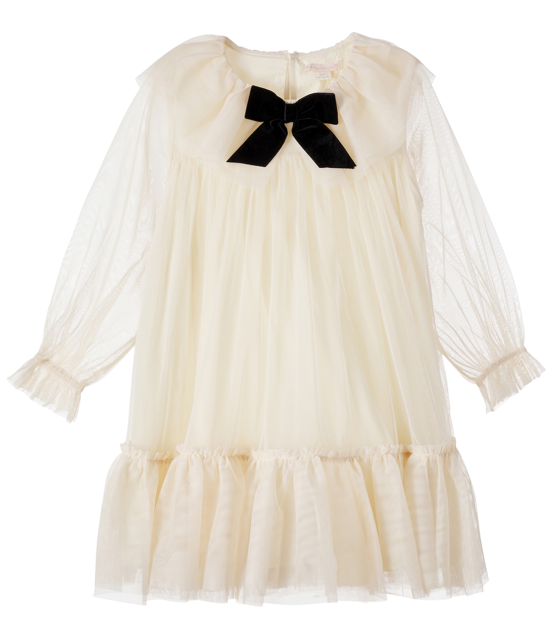 Bow-detail tulle dress | Konges Sløjd