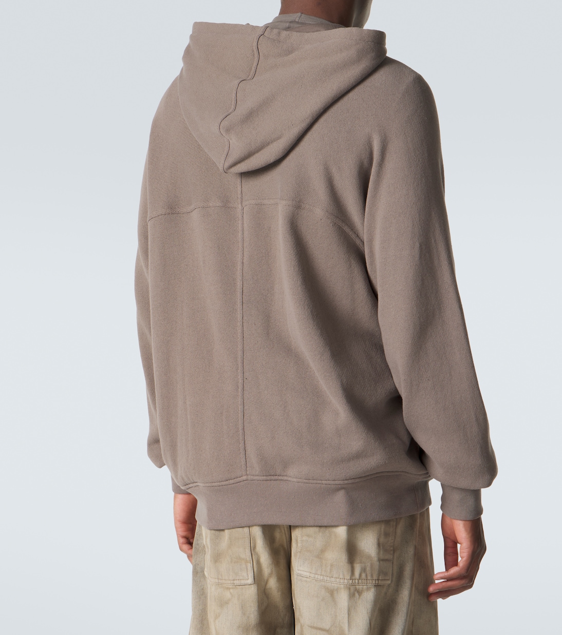 Cotton jersey hoodie | Rick Owens