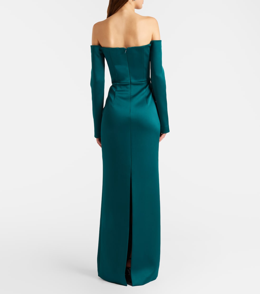 Ellerie embellished off-shoulder gown | Rebecca Vallance