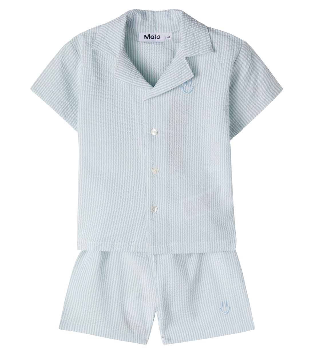 Baby Eyou striped cotton pajamas | Molo