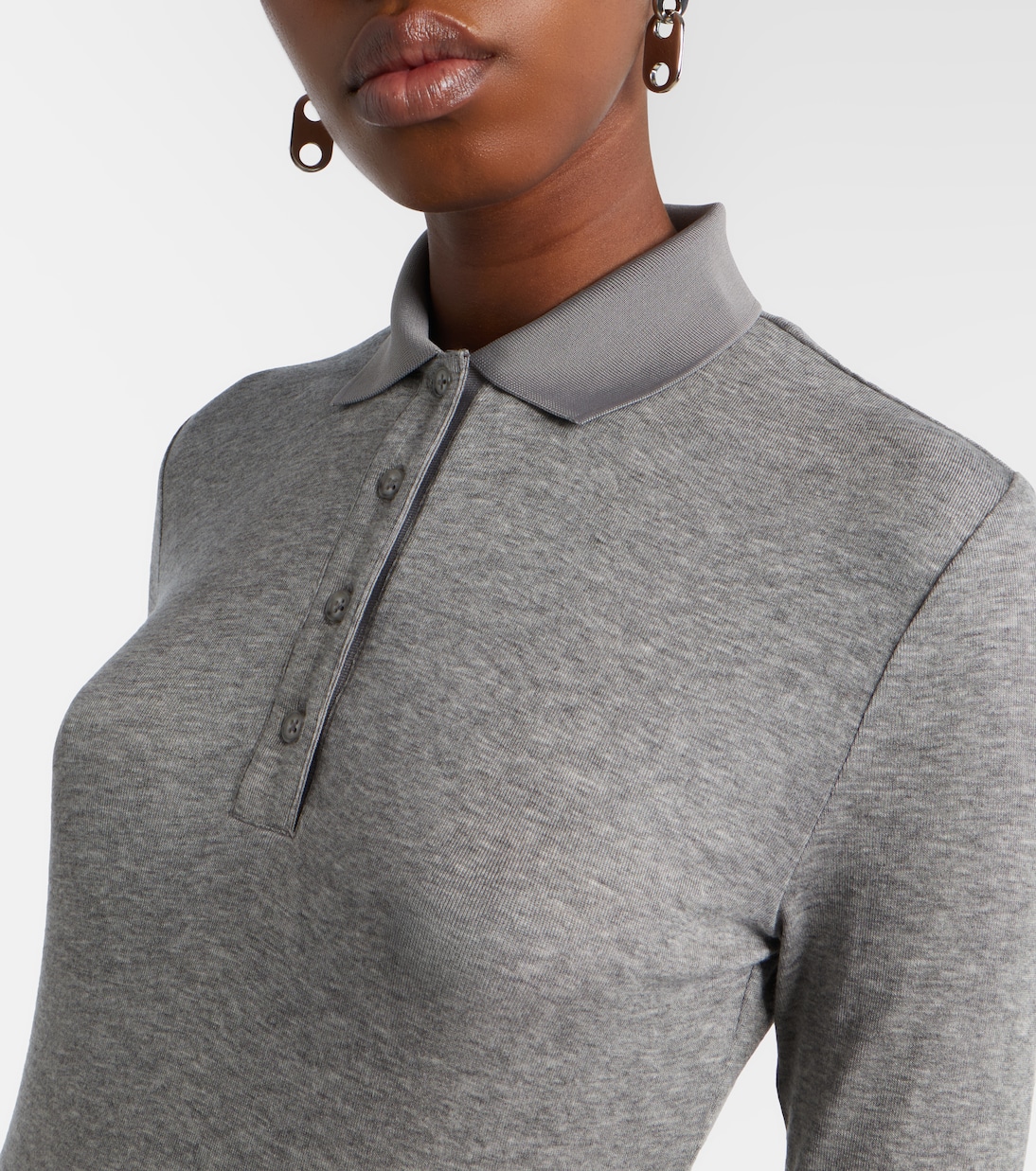 Knitted polo sweater | Entire Studios