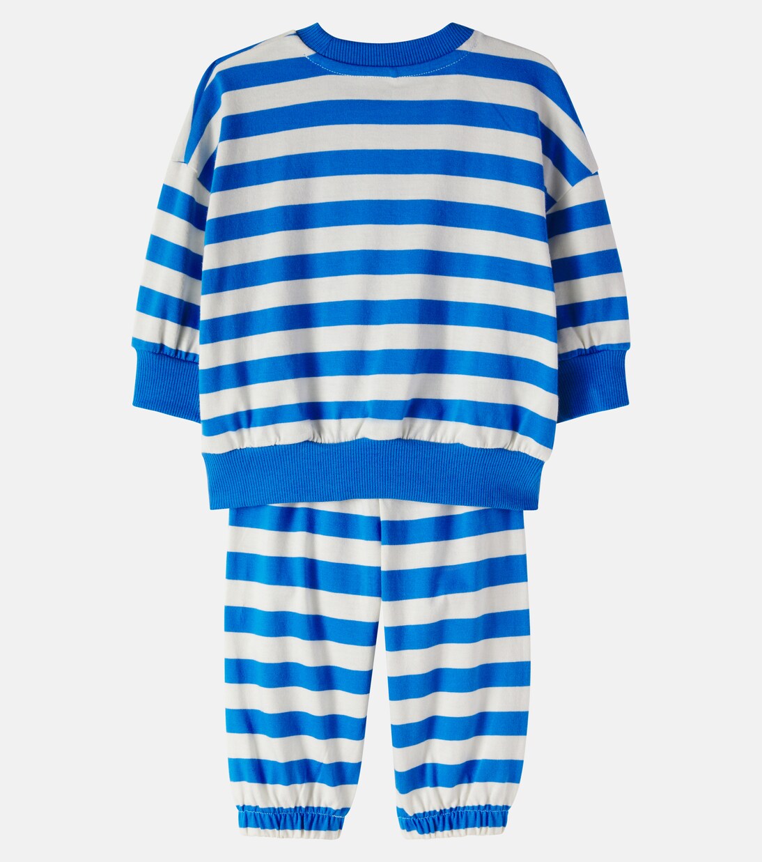 Baby cotton sweatshirt and pants set | Mini Rodini