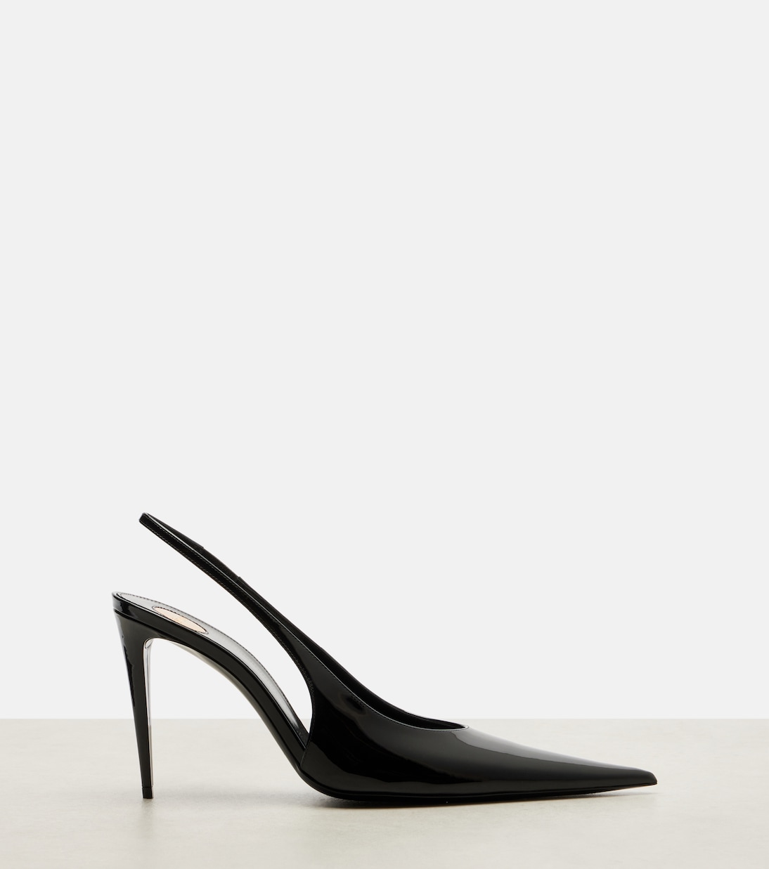 Guermantes 95 patent leather slingback pumps | Saint Laurent