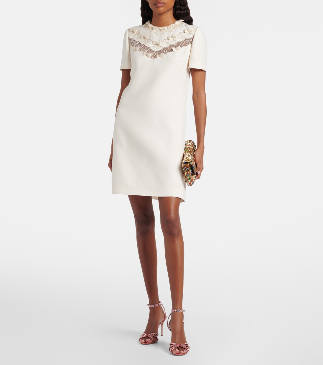 Tequila embellished leather sandals | Aquazzura