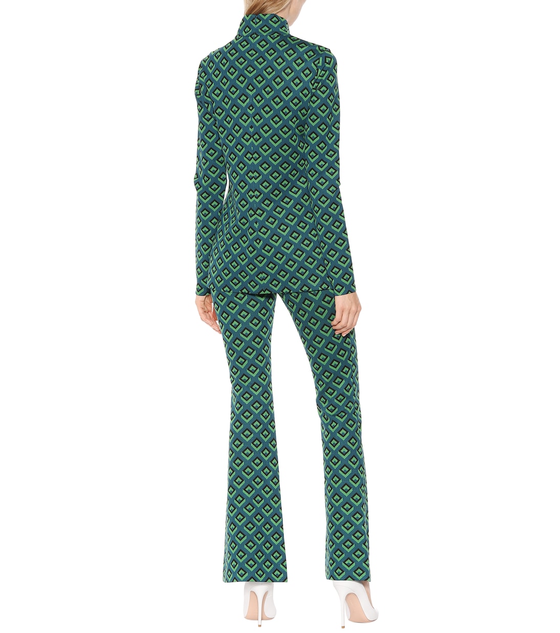 자카드 니트 탑 | Diane von Furstenberg