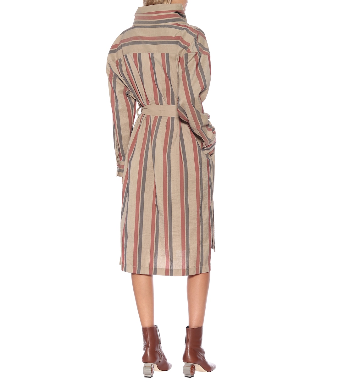 Abito a righe in misto lana | Acne Studios