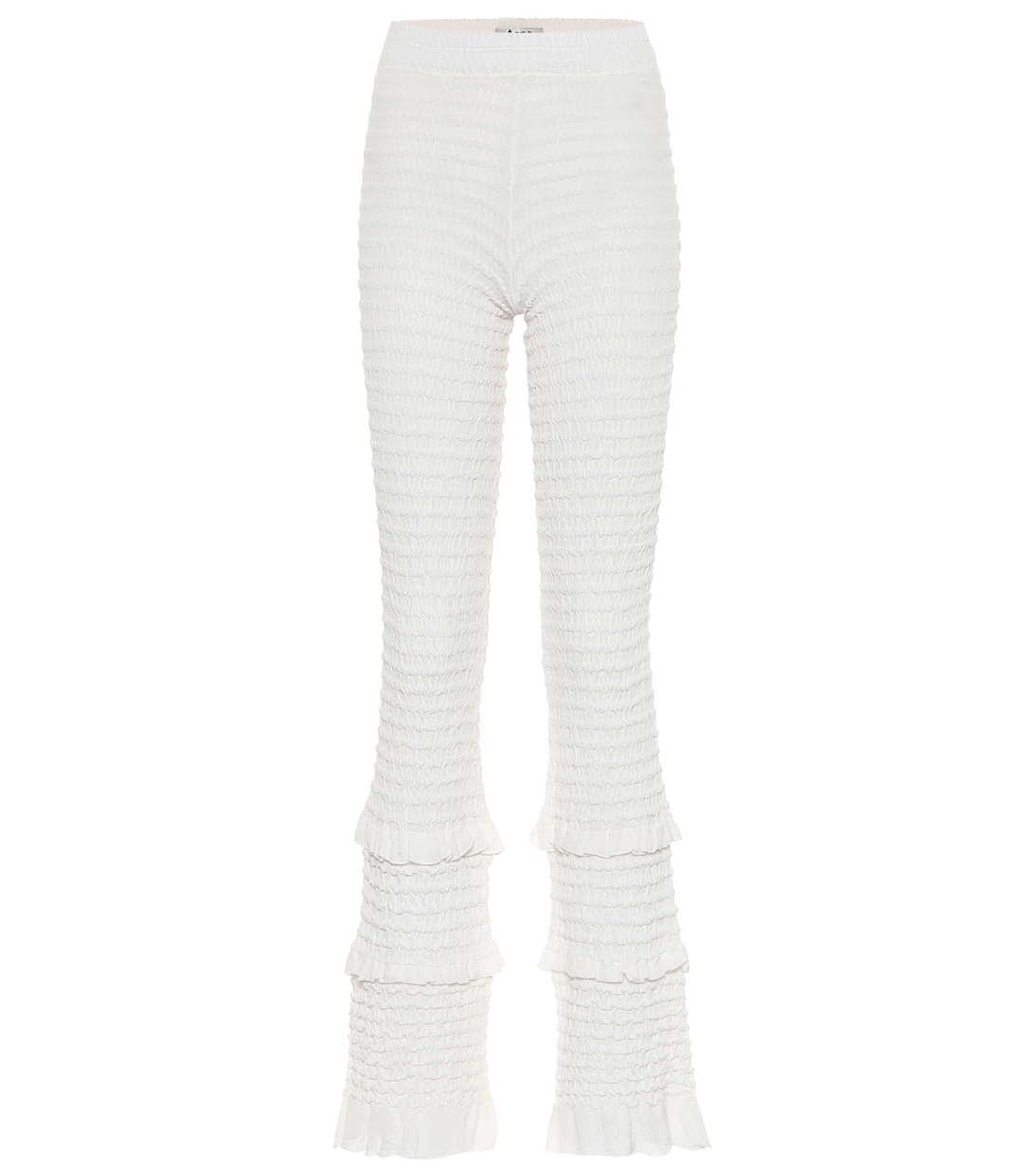 Pantaloni in cotone con ruches | Acne Studios