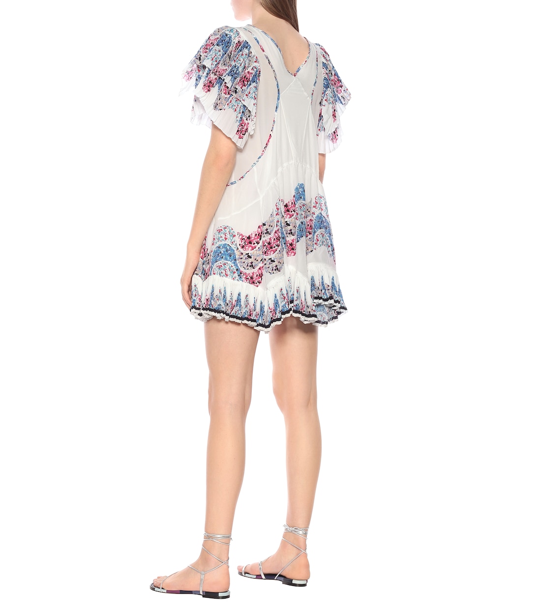 Nubia printed silk minidress | Isabel Marant