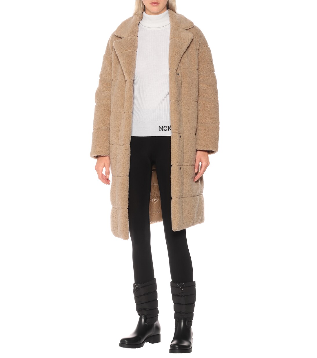 Jersey de lana de cuello alto | Moncler