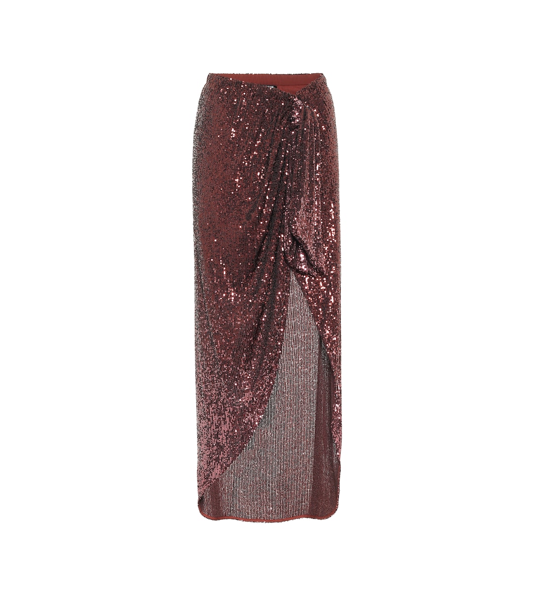 Falda larga con lentejuelas | Balmain