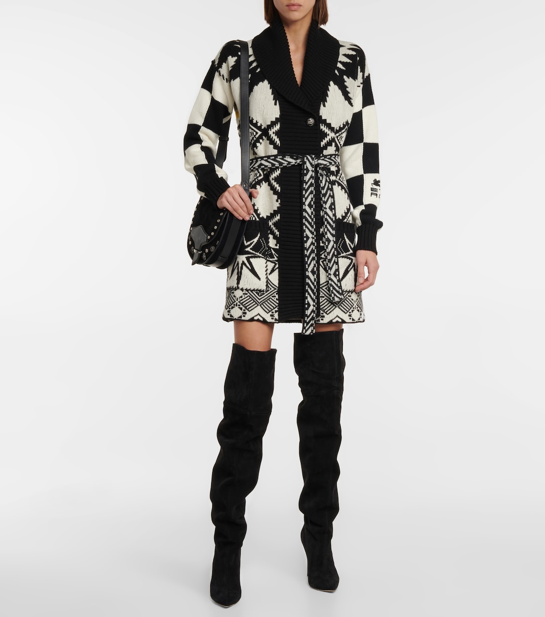Suede over-the-knee boots | Paris Texas