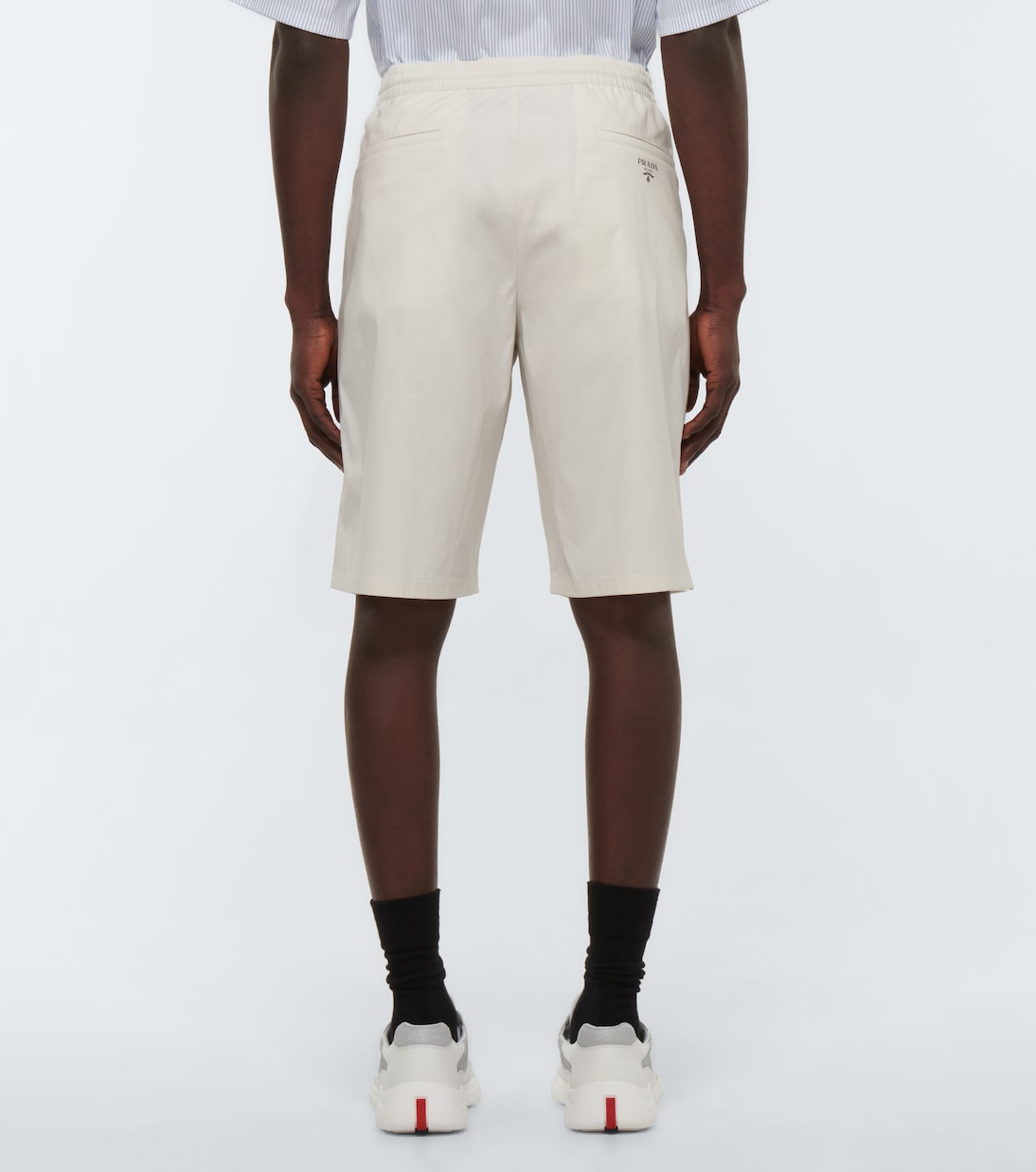 Shorts aus einem Baumwollgemisch | Prada