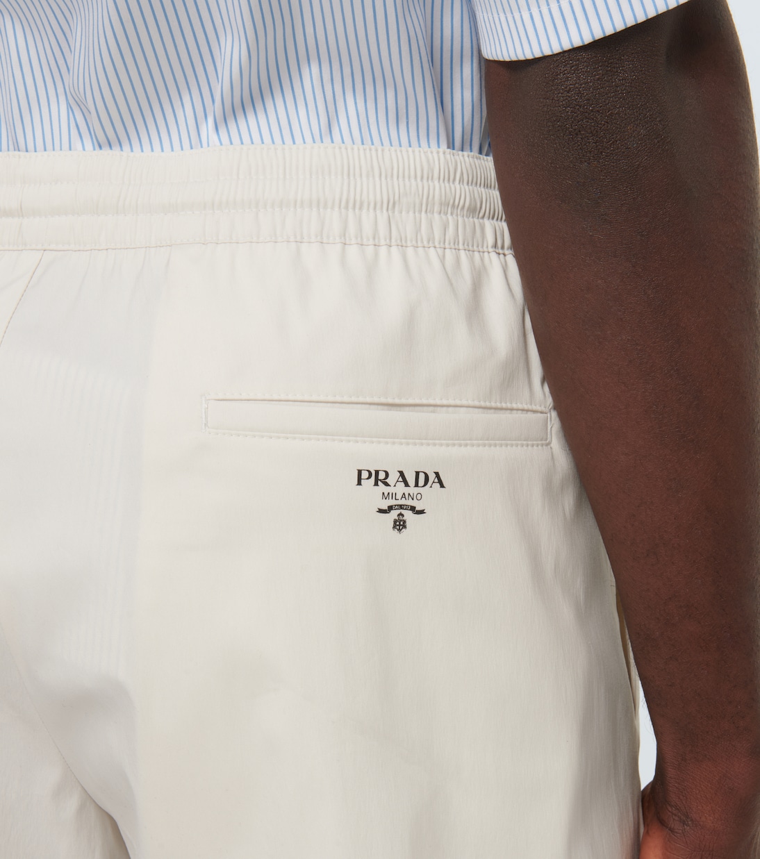 Shorts aus einem Baumwollgemisch | Prada