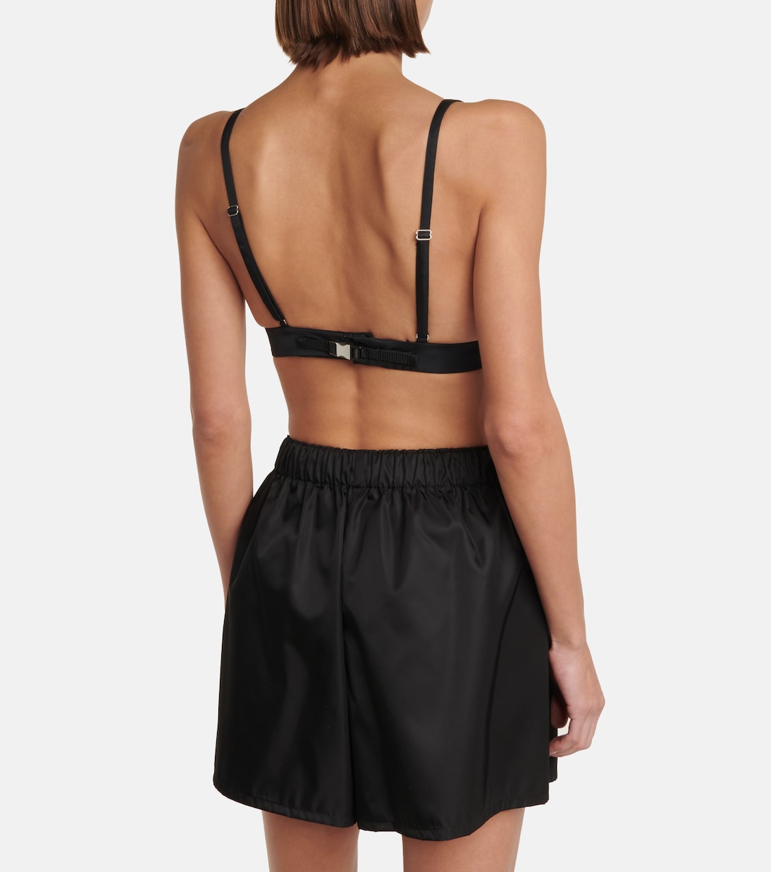 Bralette in gabardine Re-Nylon | Prada