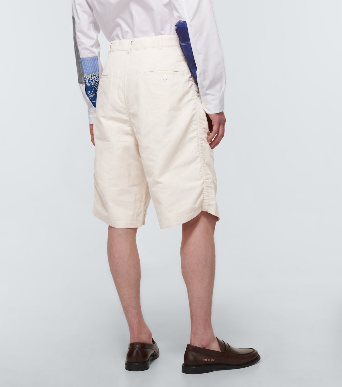 Shorts de lino y algodón | Comme des Garçons Homme