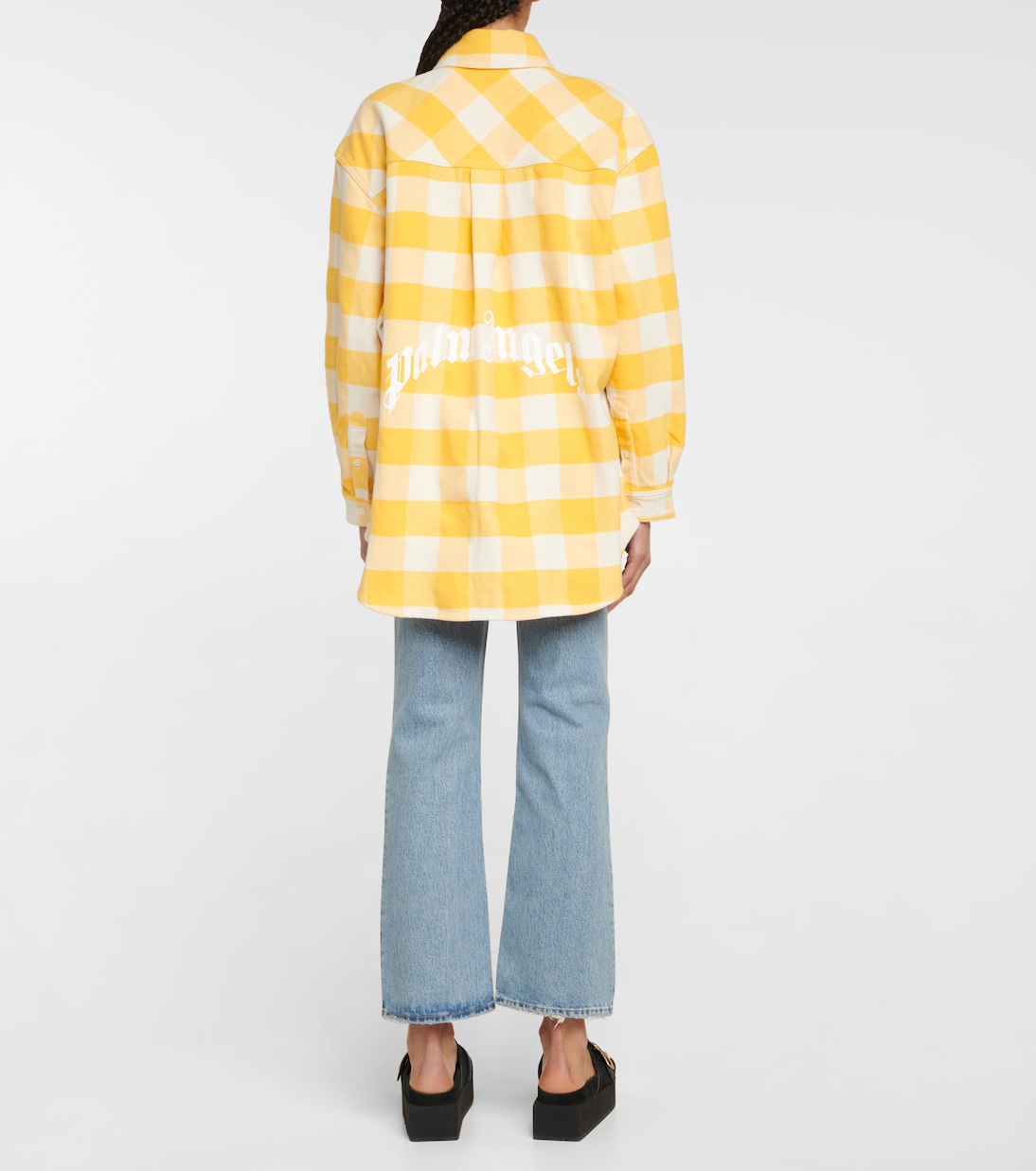 Chemise en coton à carreaux | Palm Angels