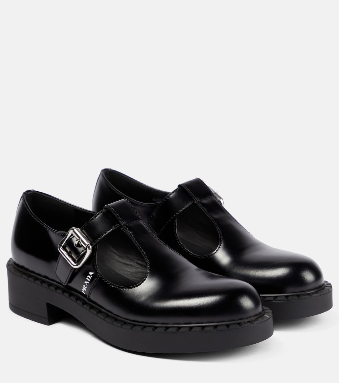 Leather flats | Prada