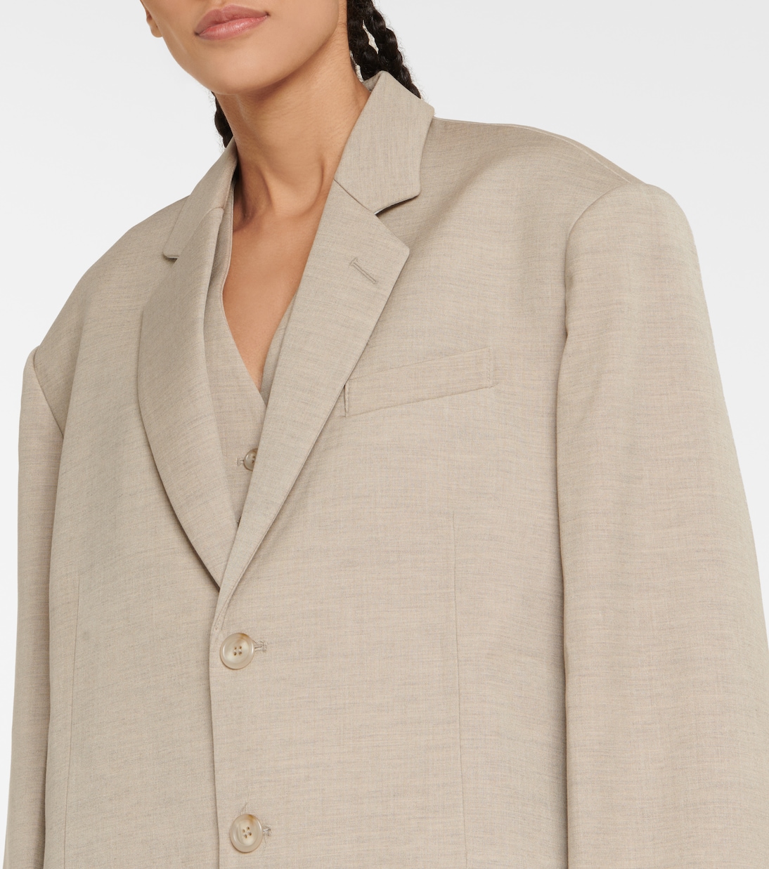 Blazer Gelso oversize | The Frankie Shop