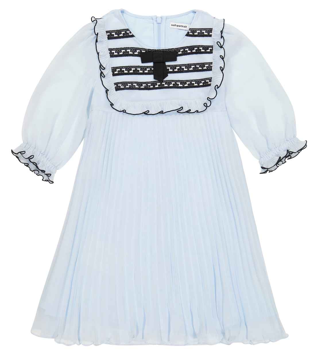 Kleid aus Chiffon | Self-Portrait Kids