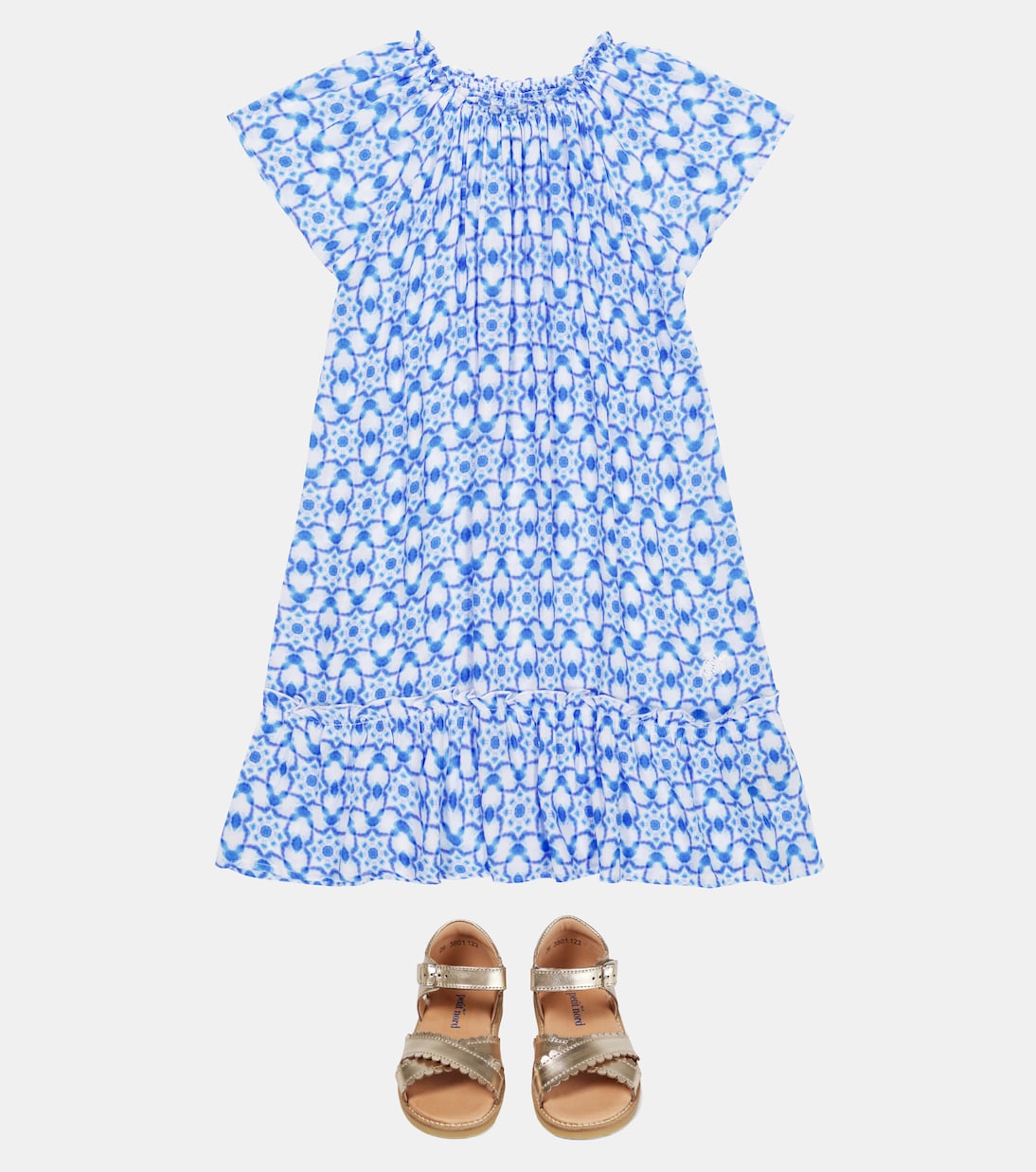 Bedrucktes Kleid Ikat Medusa | Vilebrequin Kids
