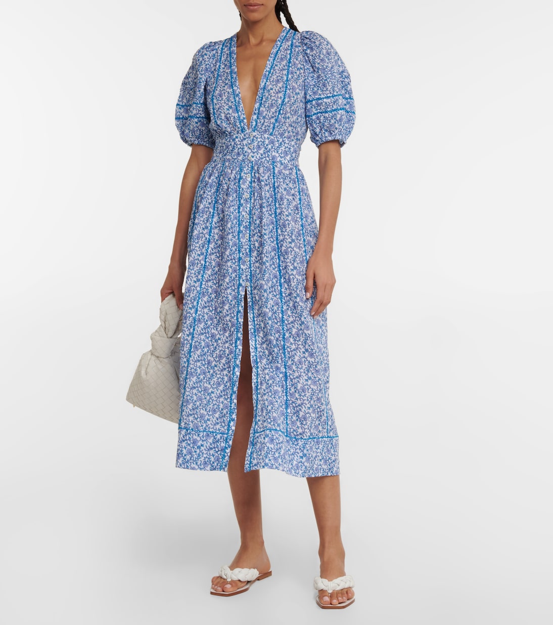 Midikleid Reine | Poupette St Barth
