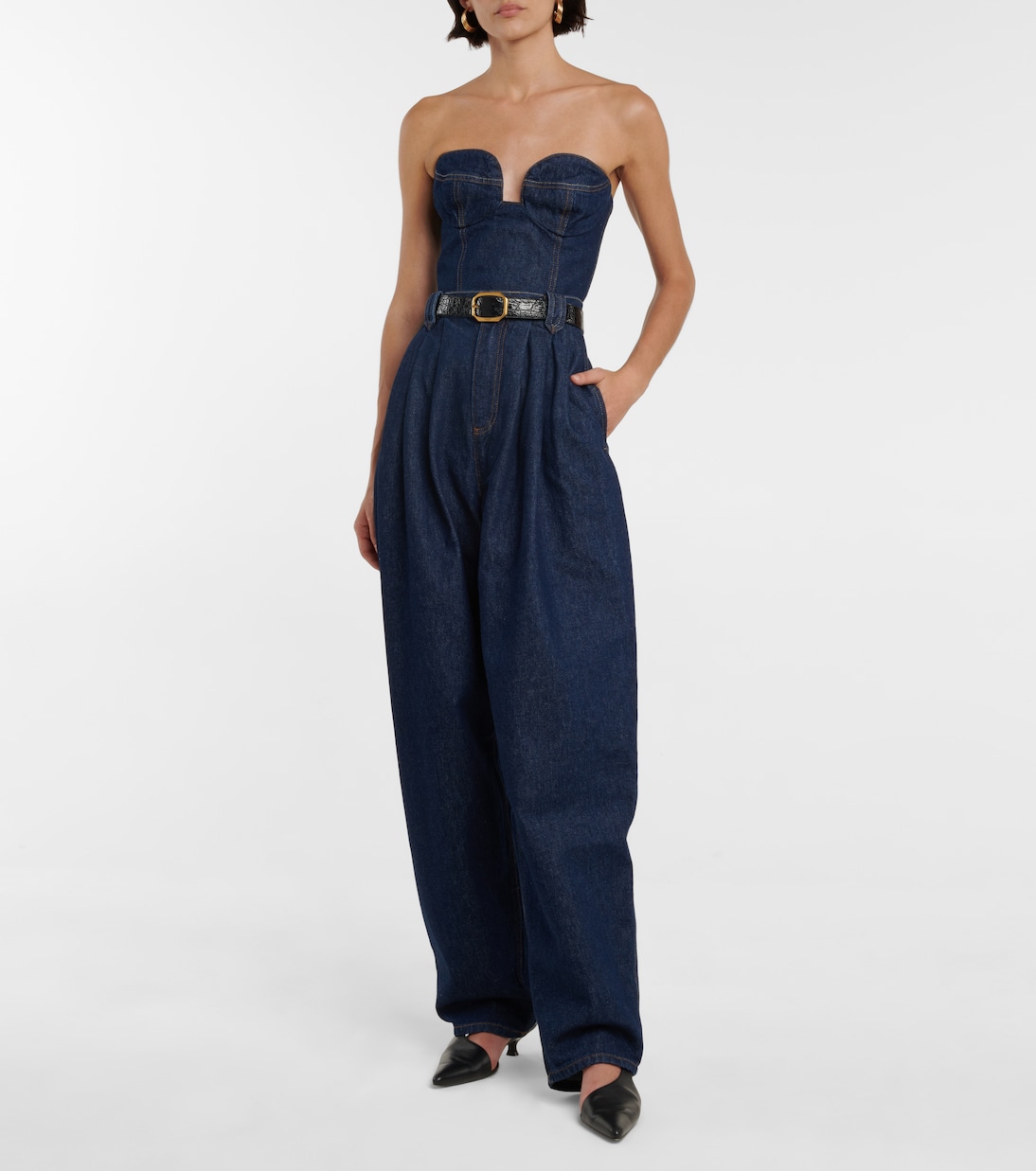 Bustier en jean | Magda Butrym
