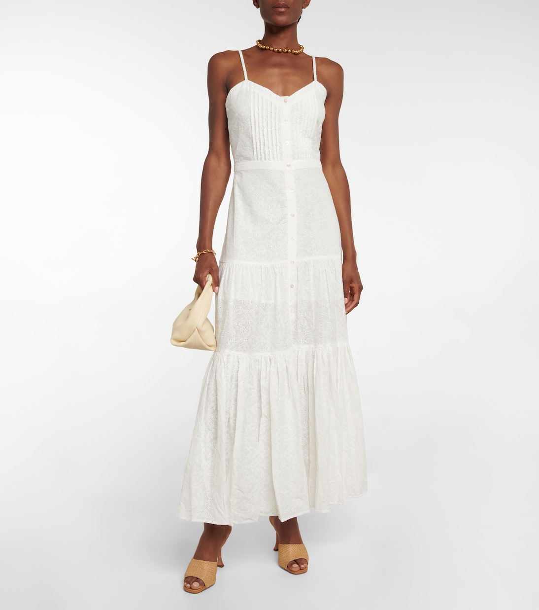 Maxikleid Alondra aus Baumwolle | Veronica Beard