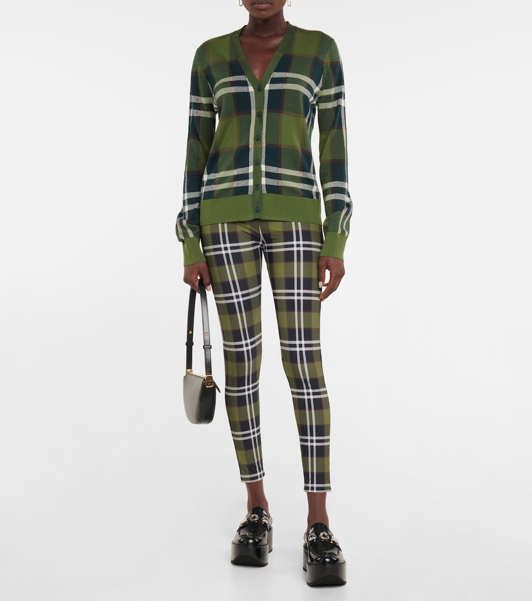 Mocasines con cuña de piel adornados | Burberry