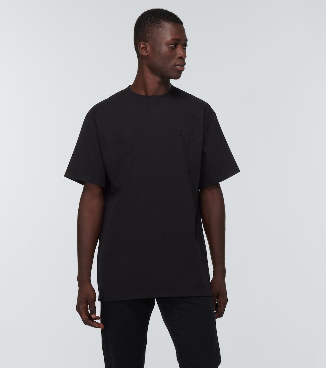 Camiseta de punto fino de algodón | CDLP
