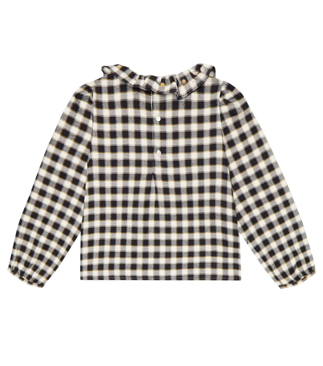 Karierte Bluse Timber aus Baumwolle | Bonpoint