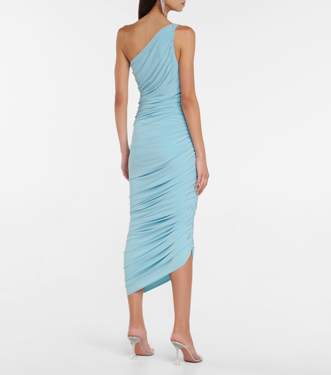 Robe midi Diana asymétrique | Norma Kamali
