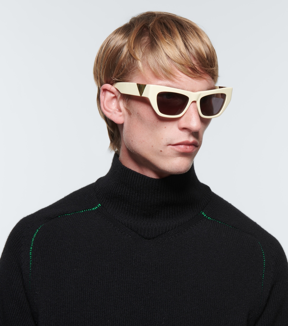 Angle square sunglasses | Bottega Veneta