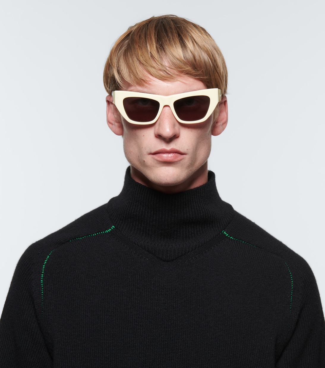 Angle square sunglasses | Bottega Veneta