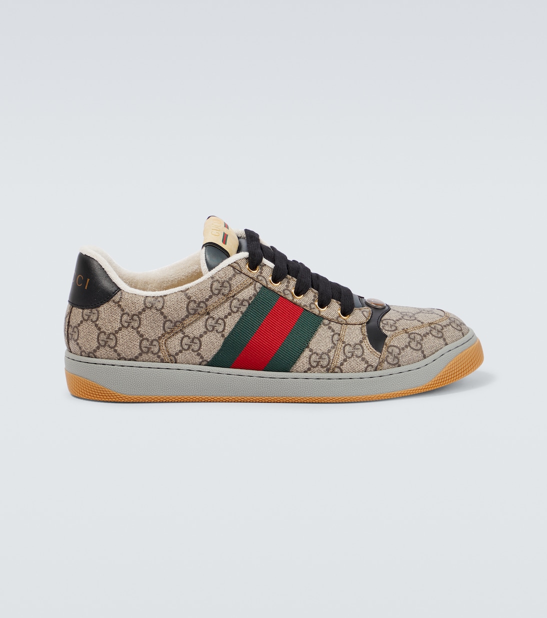 Sneakers Screener GG aus Canvas mit Leder | Gucci