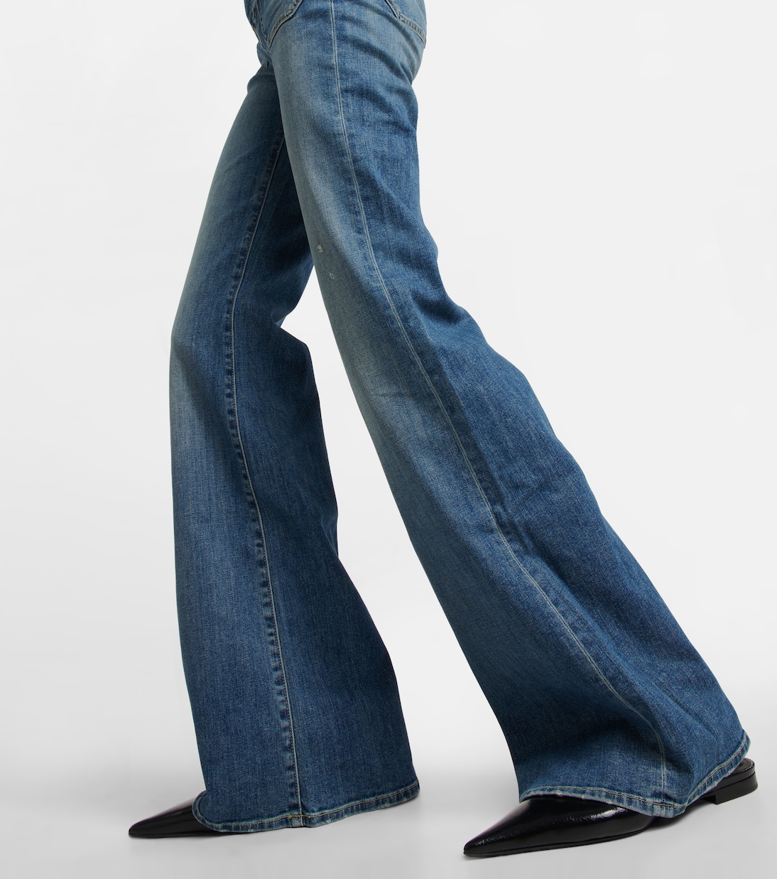 Jeans flared Florence de tiro alto | Nili Lotan