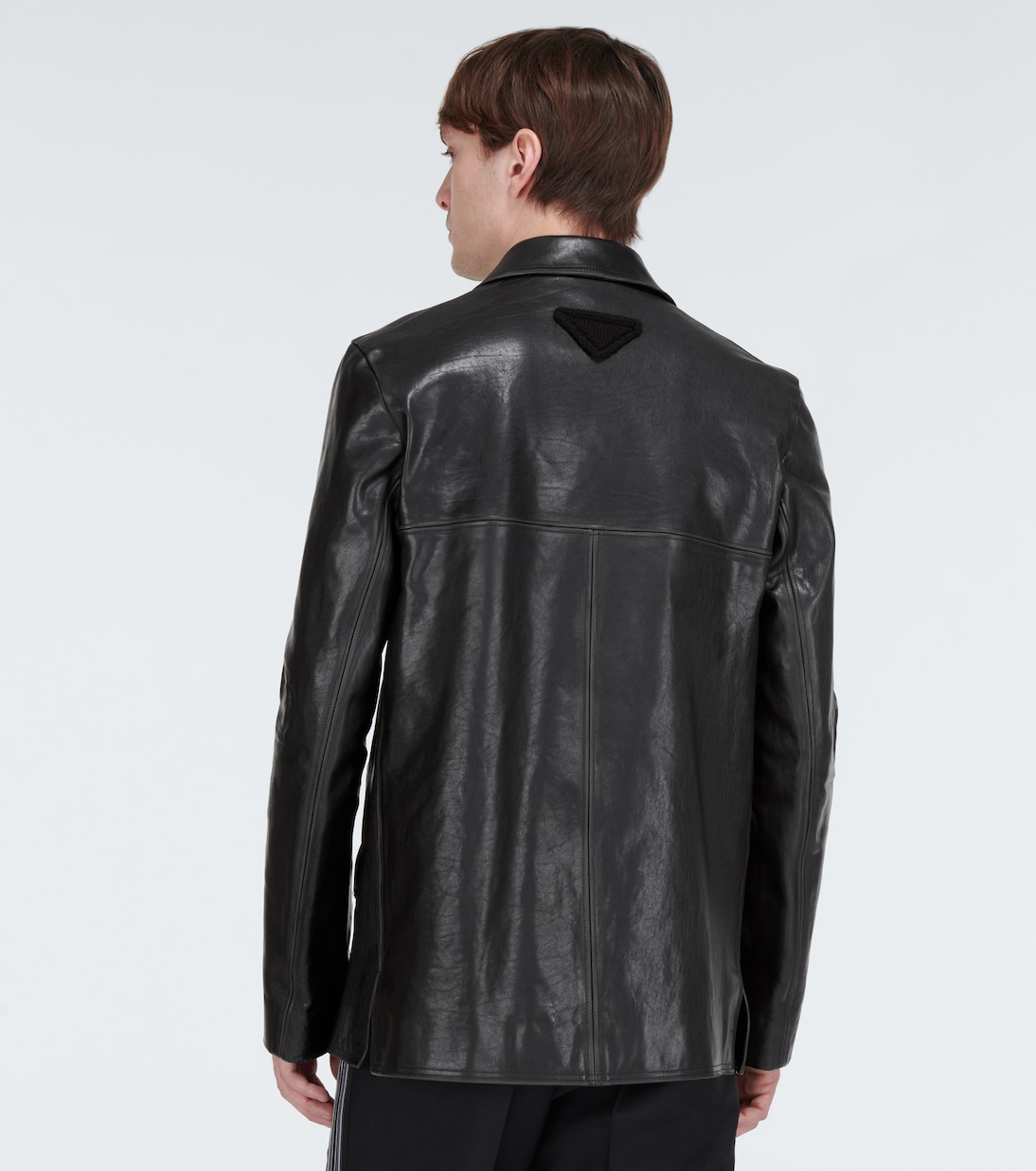 Blazer aus Leder | Prada