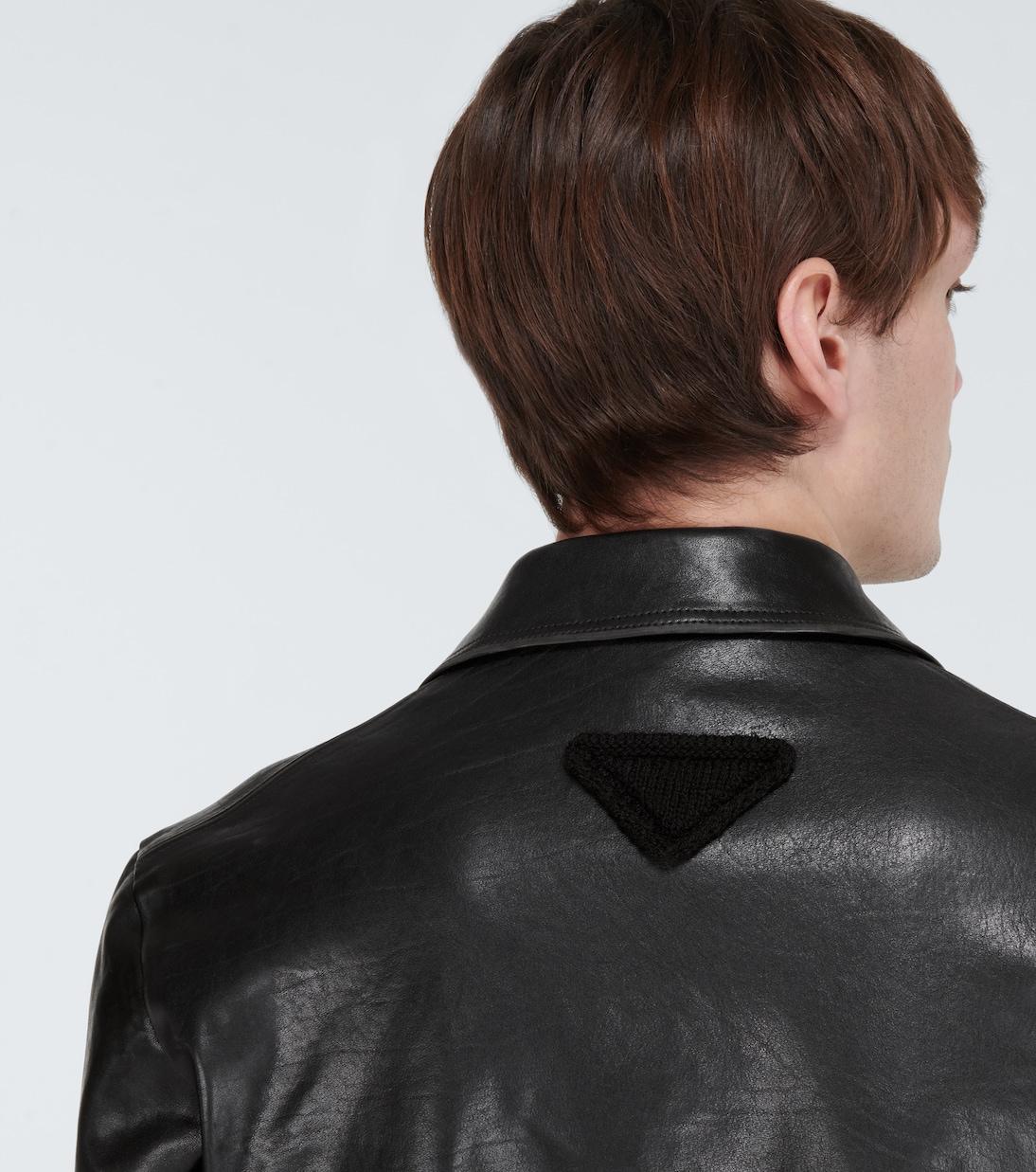 Blazer aus Leder | Prada