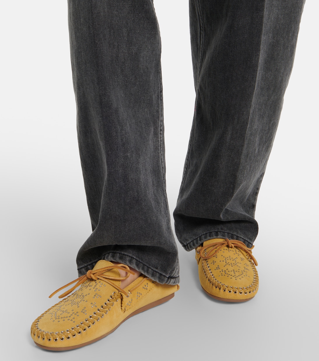 Freen embellished suede moccasins | Isabel Marant